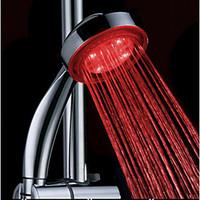 water powered color changing abs led hand shower