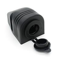 Waterproof 12v/24V Accessory Power Socket Car Motorcycle Lighter Plug