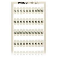 WAGO 209-774 WSB Quick Marker Vertical (L1) 100ea White 5pk