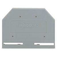 WAGO 280-301 2.5mm End and Intermediate Plate for 279-101 Grey 100pk