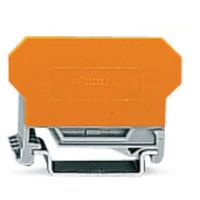 wago 280 639 27mm 2 cond carrier t blk f mod w orange sep grey