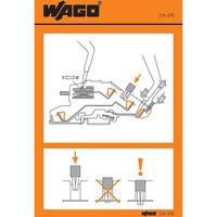 WAGO 210-370 Instruction Stickers f TOPJOB® Disconnect Terminal Bl...
