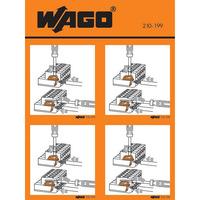WAGO 210-199 Operating Instruction Stickers for Multi Connection S...