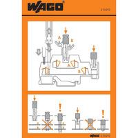 WAGO 210-292 Instruction Stickers f Double/Triple-deck Terminal Bl...