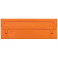 WAGO 284-340 Separator Plate Oversized Orange 50pk