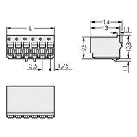 WAGO 2091-1122 picoMAX® 3.5 Female 2P Pk200