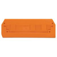 WAGO 282-339 2.5mm End Plate Orange 100pk