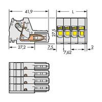 WAGO 831-3102/000-9037 Female MCS-MAXI 2P 7.62mm Pk48