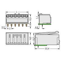 WAGO 2092-1323 picoMAX® 5.0 Female 3P Angled Pk200