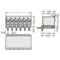 WAGO 2092-1355 picoMAX® eCOM 5.0 Female 5P Grip Plate Angled Pk100