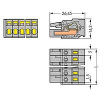 WAGO 231-117/026-000 Female Standard 17P Pitch 5mm Pk25