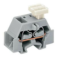 wago 261 353332 000 2 conductor push button terminal block grey a