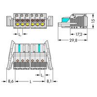 wago 2721 112037 000 female mcs midi 12p 5mm locking levers push 