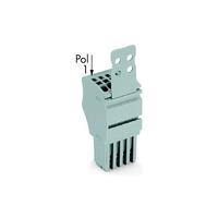 WAGO 2020-113/135-000 13-way 1 Conductor F Plug w Strain Relief Pl...