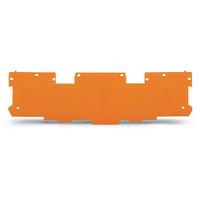 WAGO 769-310 End And Intermediate Plate 1.1mm thick Orange 100pk