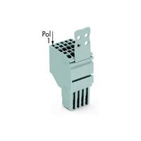 WAGO 2020-214/135-000 14-way 2 Conductor F Plug w Strain Relief Pl...