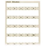 WAGO 264-900 5mm 100 Markers Mini WSB Marking System 1 to 46 264 S...