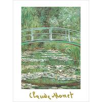 Water Lily Pond and the Japanese Bridge By Claude Monet
