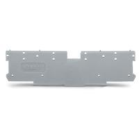 wago 769 301 end and intermediate plate 11mm thick grey 100pk