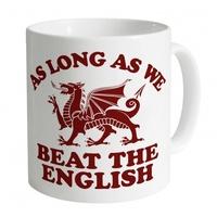 Wales Beats England Rugby Mug