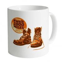 Walk 1000 Miles 2017 Boots Mug