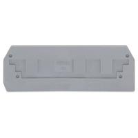 WAGO 282-308 2.5mm End Plate Grey 100pk