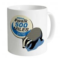 Walk 500 Miles 2016 Badger Mug