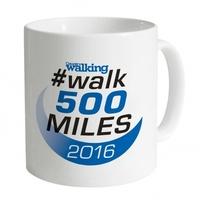 Walk 500 Miles Logo Mug