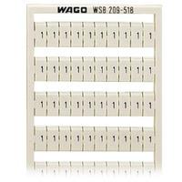 WAGO 209-518 WSB Quick Marker Horizontal (1/2) 50ea White 5pk