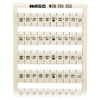 WAGO 209-650 WSB Quick Marker Vertical (R6-Z6, SL, R10-Z10, SL) 2ea W...