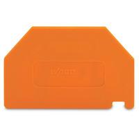 wago 281 322 2mm separator plate orange 100pk