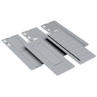 WAGO 258-390 Carrier Plate for Marker Cards for Möller: XB M22-XST