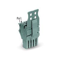 WAGO 2022-111/146-000 11p 1 Cond F Plug w Strain Relief & Lock AWG...