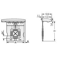 WAGO 2092-1600 2 Pin 5mm Pitch picoMAX Grip Plate Pk100