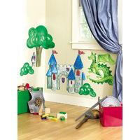 Wallies Big Murals - Medieval Times Wall Stickers