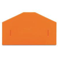 WAGO 280-318 2.5mm Separator Plate Oversized Orange 100pk