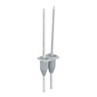 wago 280 473 2 pole pin module for termi point 08x24mm grey 100pk