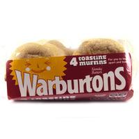 Warburtons 4 Toasting Muffins