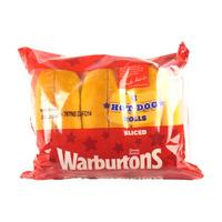 Warburtons 6 Hot Dog Rolls