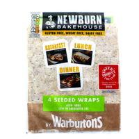 Warburtons Gluten Free 4 Seeded Wraps