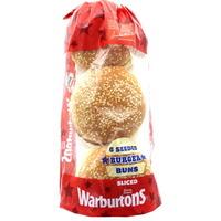Warburtons 6 Seeded Burger Buns