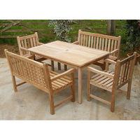 Warwick Teak Bench Set