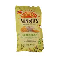 Walkers Sunbites Sour Cream and Black Pepper 6 Pack