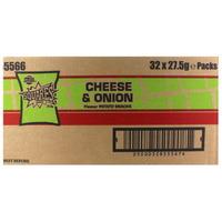 Walkers Squares Cheese and Onion x 32