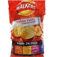 Walkers Meaty Variety Crisps 22 Pack