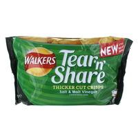 walkers tear share salt malt crisps