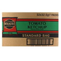 Walkers Crisps Tomato Ketchup x 32
