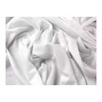Washed Crinkle Cotton Voile Dress Fabric White