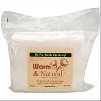Warm & Natural Cotton Batting -King Size 120X124 207771