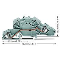 WAGO 777-652 Multilevel Terminal Block L Through Bottom Contact Gr...